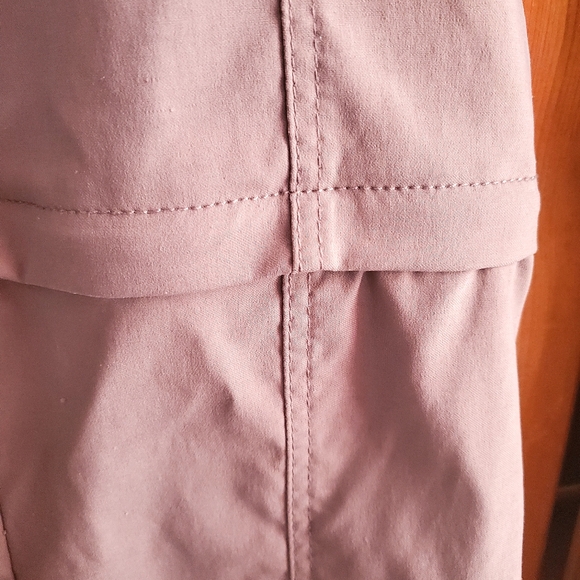 Prana Women's Grey/green Convertible Hiking Pants Size 8 - Picture 3 of 11